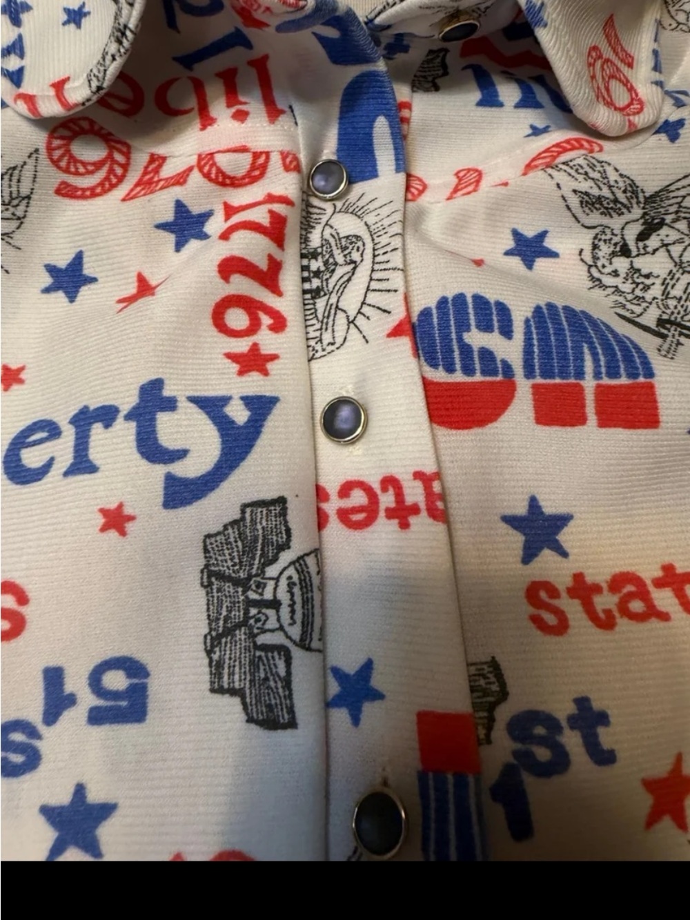 Vintage Women’s USA 1976 Celebration Shirt - Picture 3 of 5